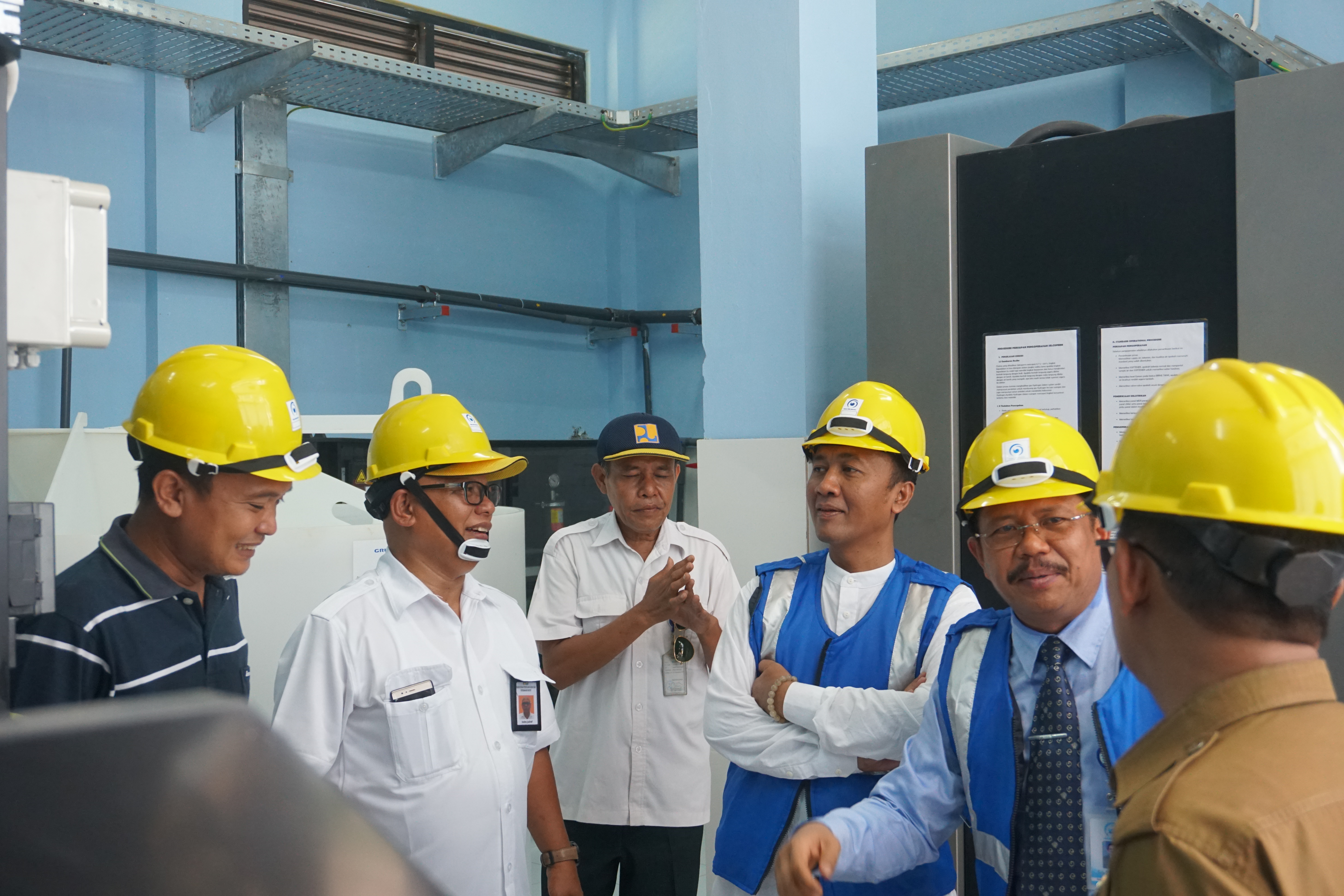Kunjungan Perwakilan Kementerian PUPR dan Bupati Lombok Barat Ke IPA Remeneng (2)